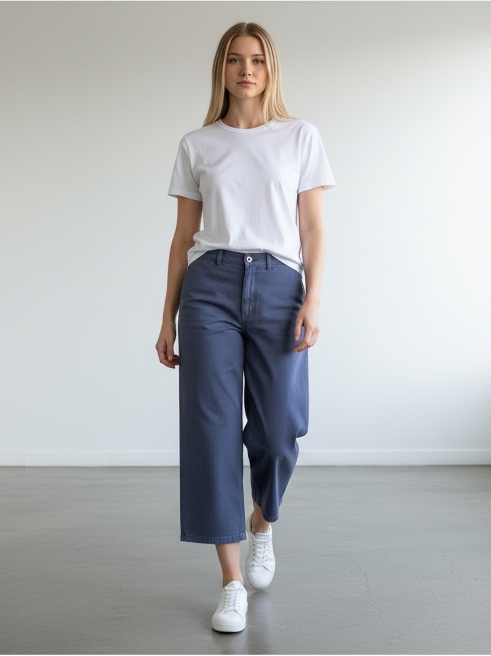 Madewell Emmett Wide Legged Cropped Pants 
Sz 31